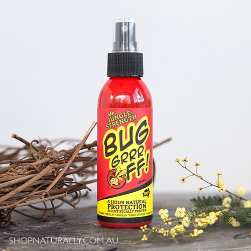 Bug-grrr Off Natural Insect Protection Jungle Strength Spray 100ml