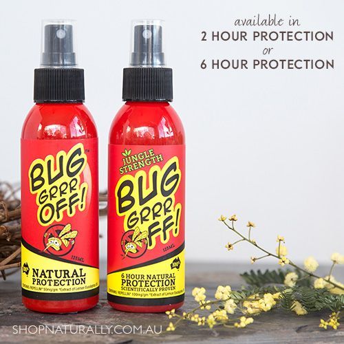 Bug-grrr Off Natural Insect Protection Jungle Strength Spray 100ml