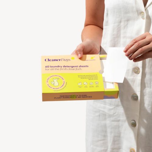 Cleaner Days Laundry Detergent Sheets Lemon + Eucalyptus