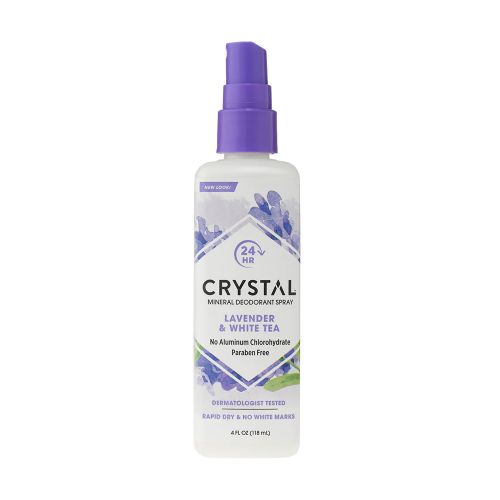 Buy Crystal Mineral Deodorant Spray Lavender & White Tea Online