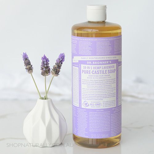 Dr Bronner's Pure Castile Soap Lavender 946ml