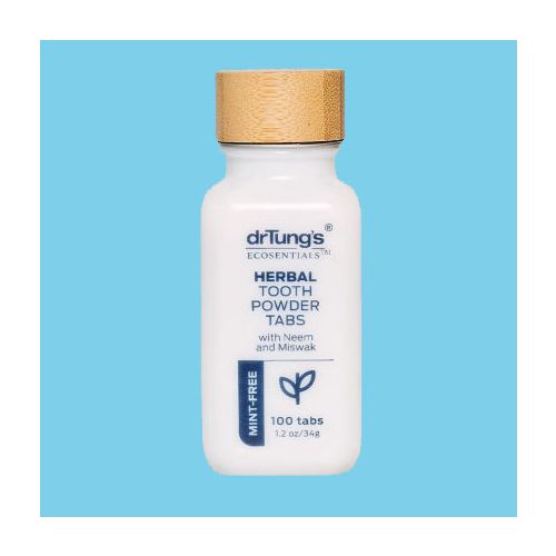 Buy Dr Tung's Herbal Tooth Powder Tabs 100 tablets Mint Free Online