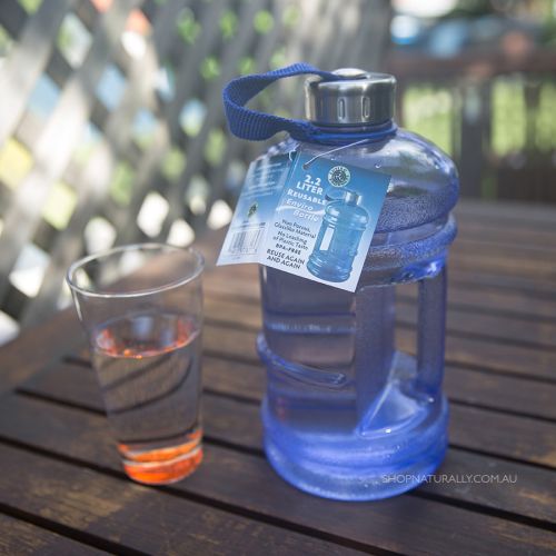 Enviro Products BPA Free Drink Bottle Blue 2.2L