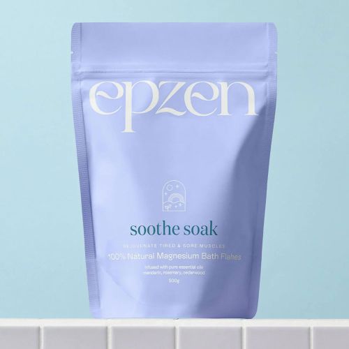 Epzen Magnesium Bath Flakes Soothe Soak 500g