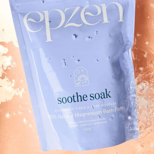 Epzen Magnesium Bath Flakes Soothe Soak 500g