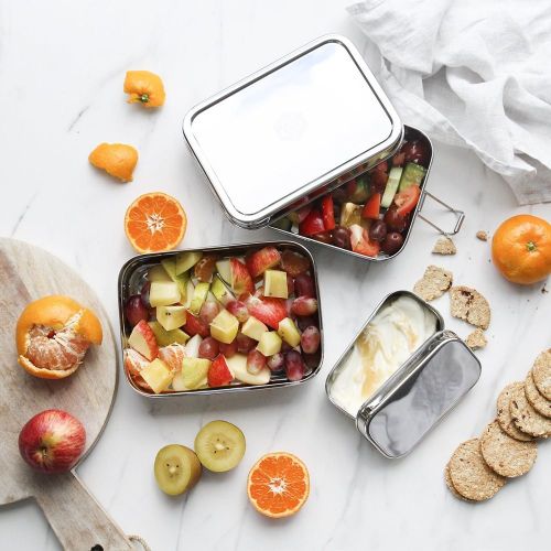 Ever Eco Stainless Steel Stackable Bento 1900ml