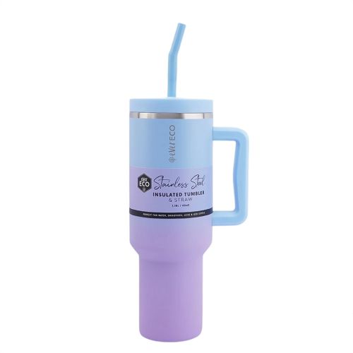 Ever Eco Insulated Tumbler with Handle & Straw Balance 1.18L