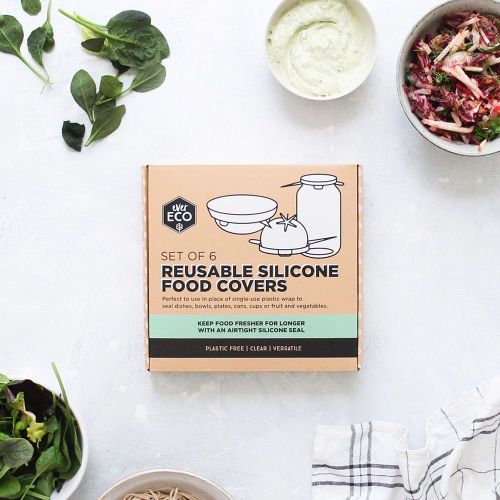 Ever Eco Silicone Food Cover 6 Pack