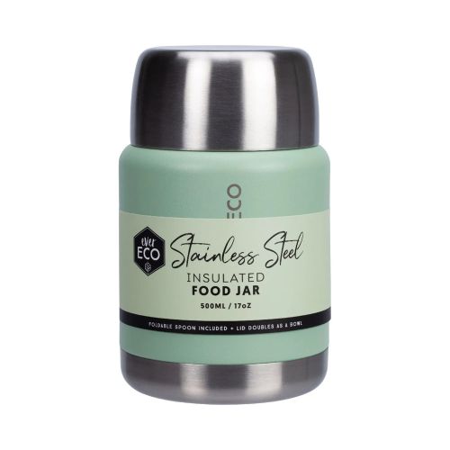 Buy Ever Eco Insulated Food Jar 500ml Sage online