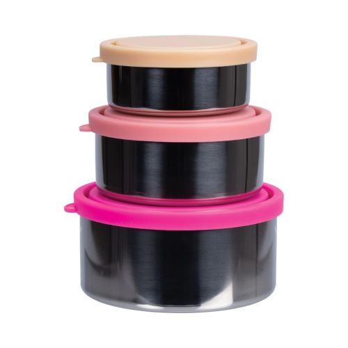 Ever Eco Nesting 3 pack stainless steel food containers