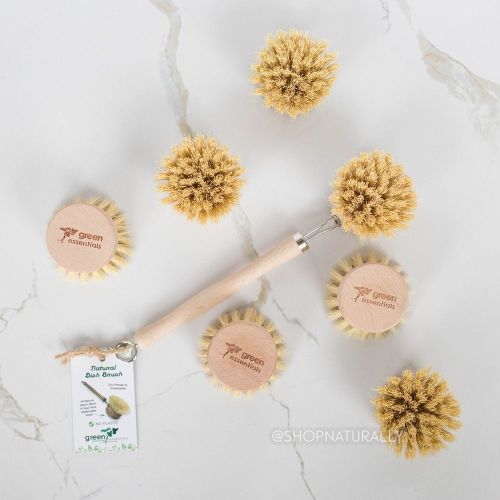 Green Essentials Natural Dish Brush Replacement Head
