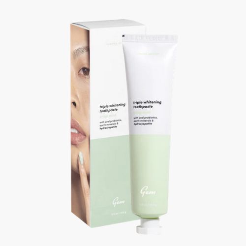 Gem Triple Whitening Toothpaste Crisp Mint 100g