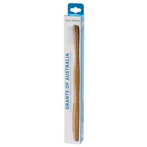 Grants Bamboo Toothbrush Medium Bristles