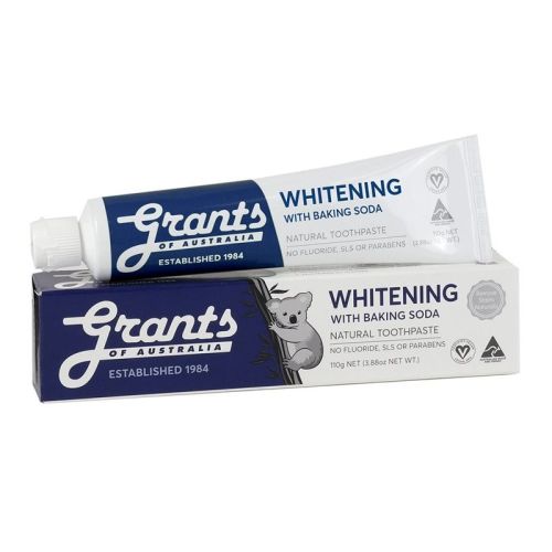 Grants Natural Whitening Toothpaste Peppermint 110g