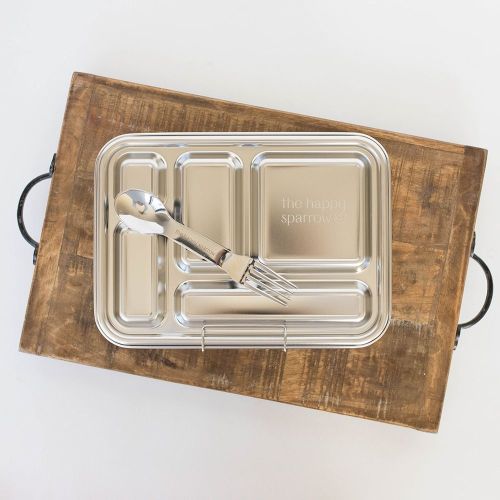 The Happy Sparrow Bento Five Stainless Steel Bento Box