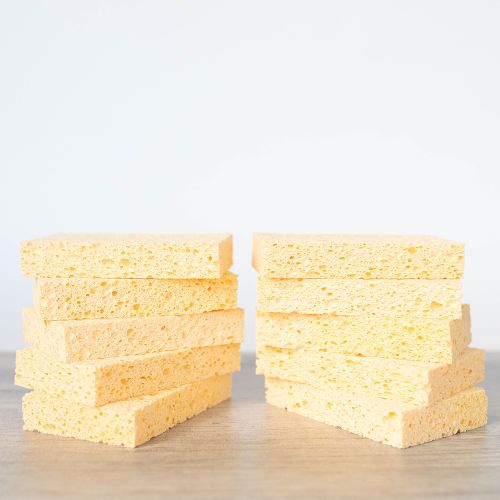 The Happy Sparrow Cellulose Kitchen Sponge 10 Pack