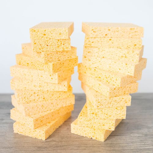 The Happy Sparrow Cellulose Kitchen Sponge 20 Pack