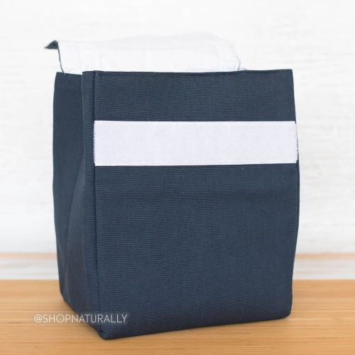 The Happy Sparrow Insulated Lunch Bag Navy
