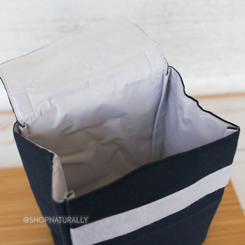 The Happy Sparrow Insulated Lunch Bag Navy