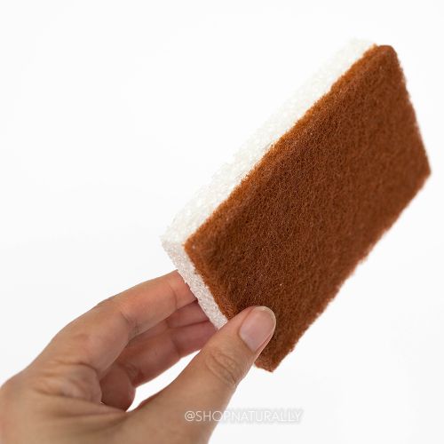 Buy The Happy Sparrow Coconut Scourer Sponge 10 Pack online
