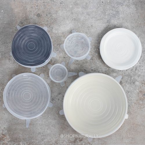 The Happy Sparrow Silicone Food Cover Set