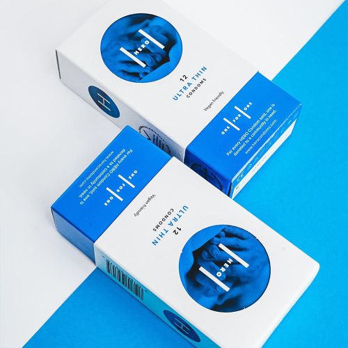Hero Condoms 12 pack - Natural Ultra Thin