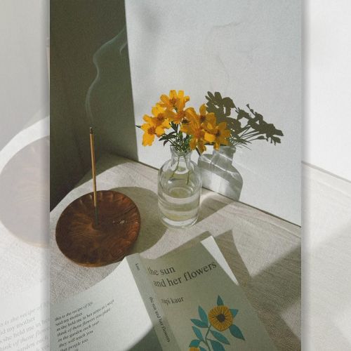 Holy Smoke Incense Holder Teak Flower