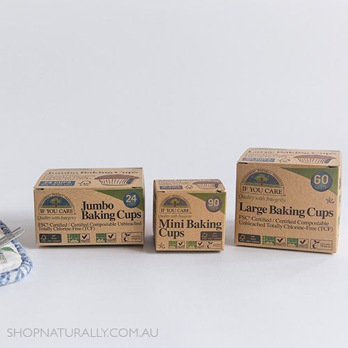 If You Care Unbleached Chlorine Free Baking Cups Large 60 Pack