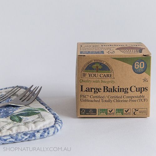 If You Care Unbleached Chlorine Free Baking Cups Large 60 Pack