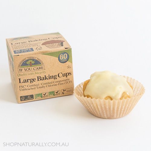 If You Care Unbleached Chlorine Free Baking Cups Large 60 Pack