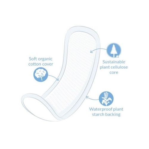 Natracare Maxi Pads Regular 14 Pack