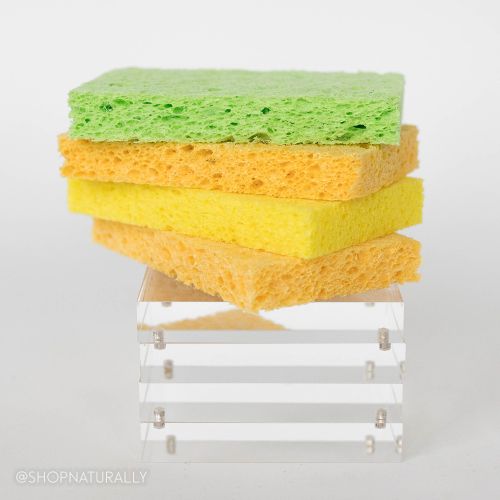 Natural Value Dual Surface Cellulose Sponges 4 Pack