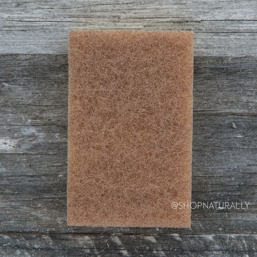 Natural Value Walnut Scrubber Sponge