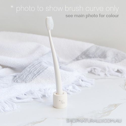 NFco Bio Toothbrush Rose Quartz & Monsoon Mist 2 Pack