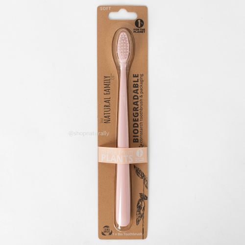 NFco Bio Toothbrush Rose Quartz