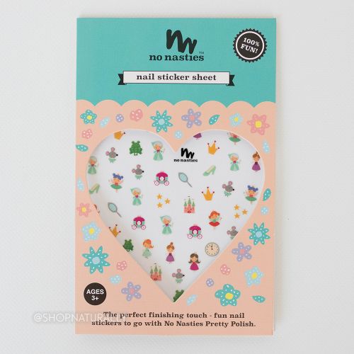 Buy No Nasties Nail Sticker Sheet Princess Online