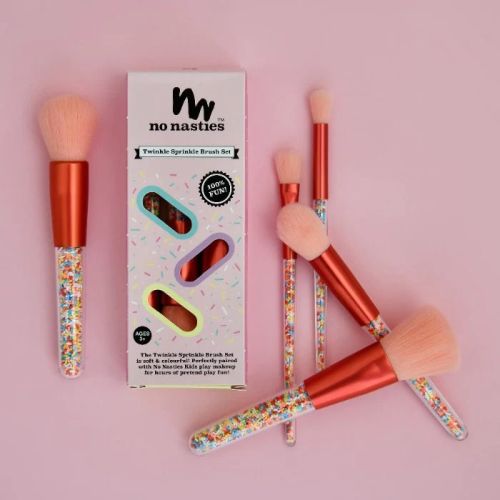 No Nasties Kids Twinkle Sprinkle Brush Set