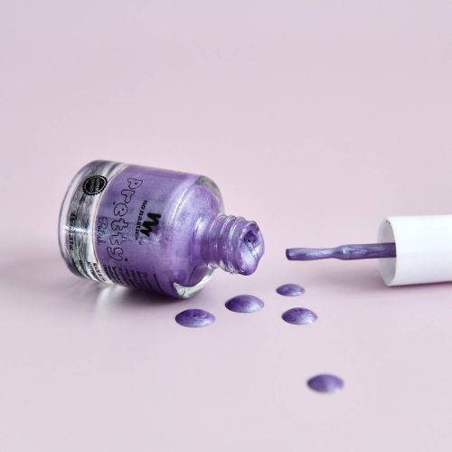 No Nasties Water Based Peelable Nail Polish Purple