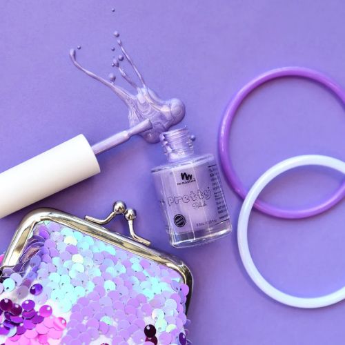 No Nasties Water Based Peelable Nail Polish Purple