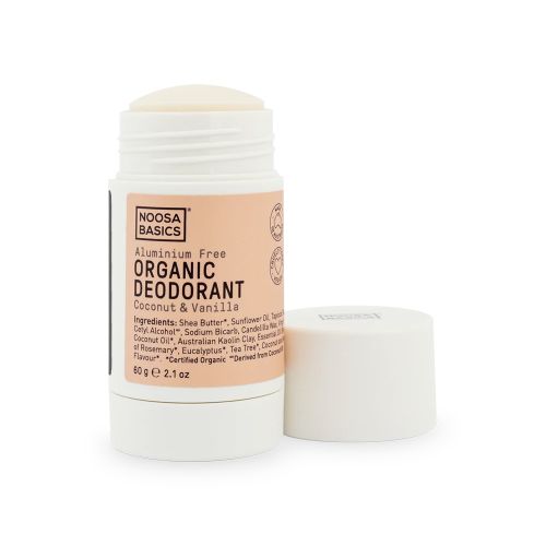 Noosa Basics Deodorant Stick Coconut Vanilla 60g