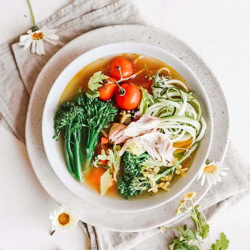 Nutra Organics Bone Broth Chicken Powder Homestyle Original 125g