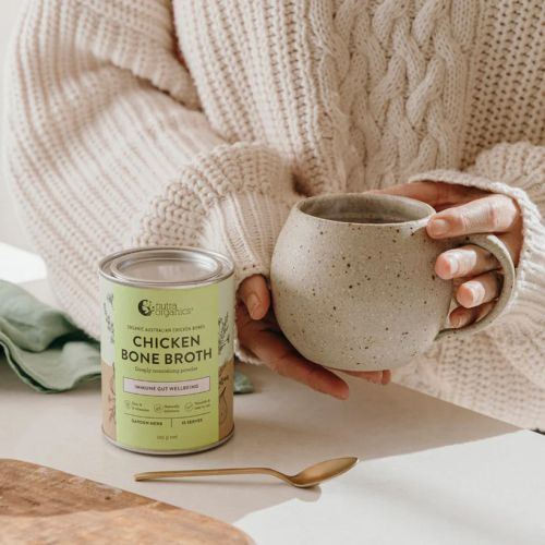 Nutra Organics Bone Broth Chicken Powder Garden Herb 125g