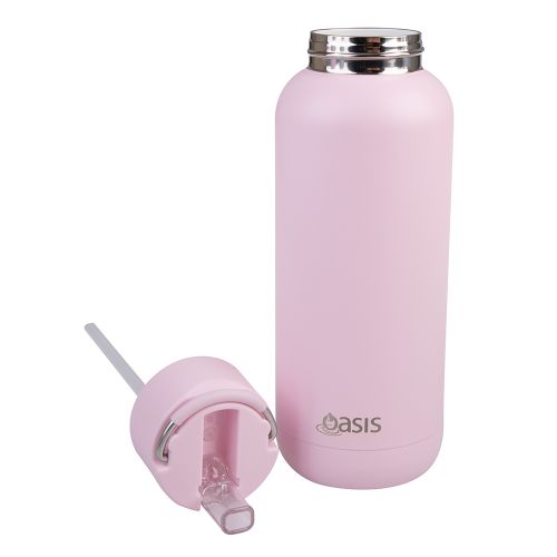 Buy Oasis Moda 1L pink insulated water bottle