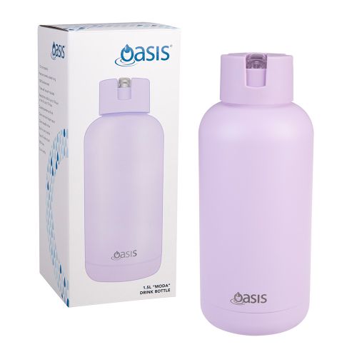 Buy Oasis Moda purple 1.5L insulated water bottle