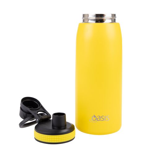 Buy Oasis Neon Yellow Sports Bottle 780ml