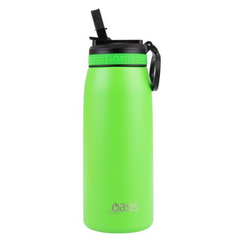 Buy Oasis Neon Green 780ml insulated bottle online