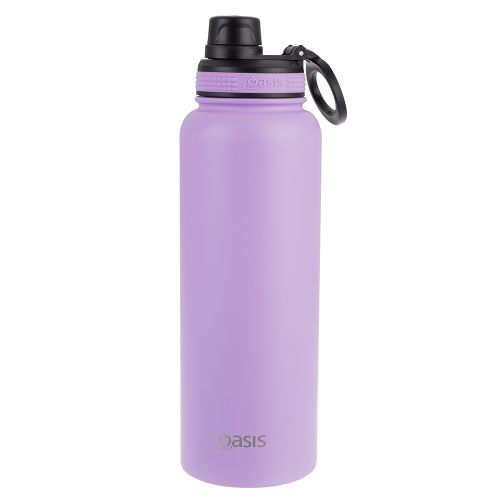 Buy Oasis Lavender 1.1L insulated water bottle