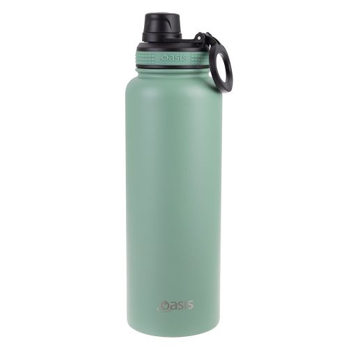 Buy Oasis Insulated Sage Green 1.1L sports bottle