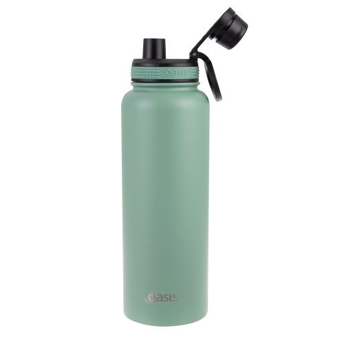 Buy Oasis Insulated Sage Green 1.1L sports bottle