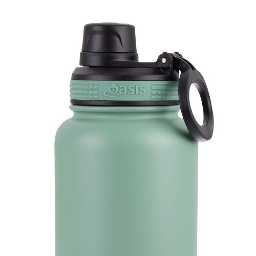 Buy Oasis Insulated Sage Green 1.1L sports bottle